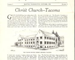 Tacoma, Christ Church - Wells Hall 1927